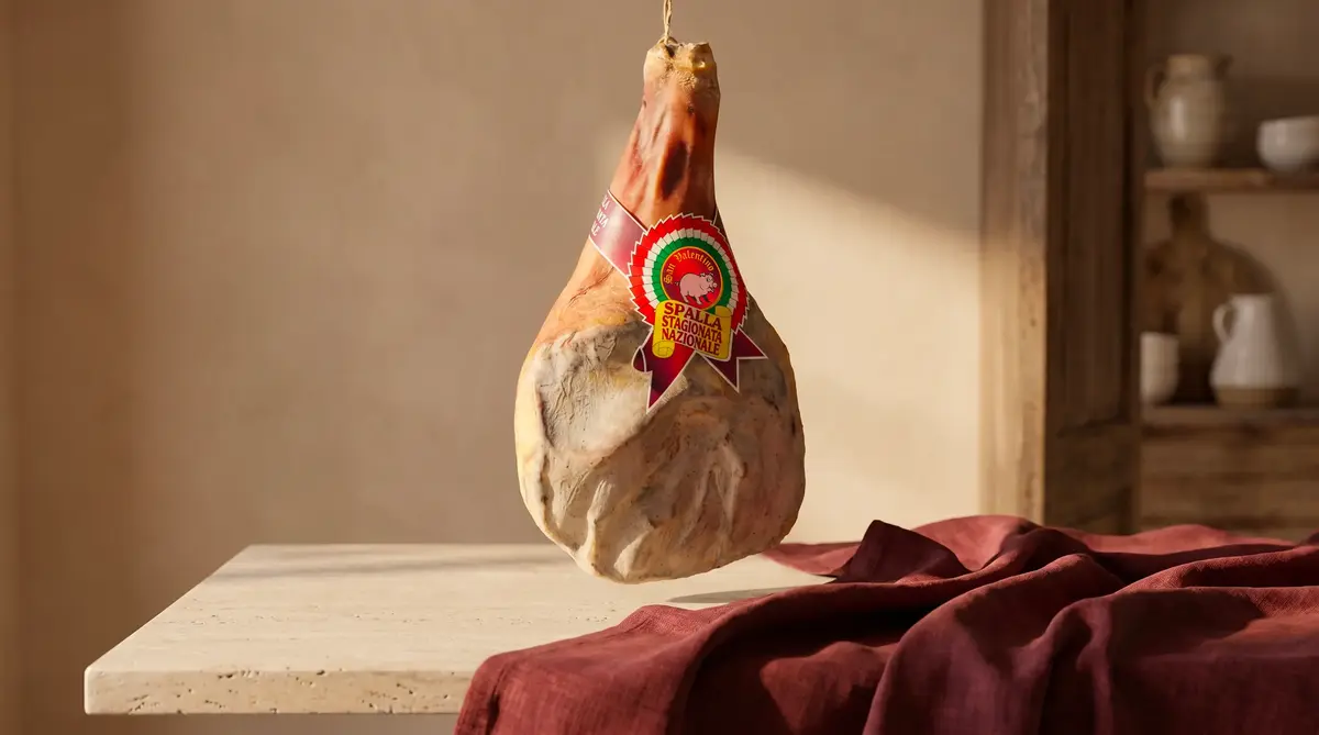 Spalla di Prosciutto Ghelli — stagionatura tradizionale toscana